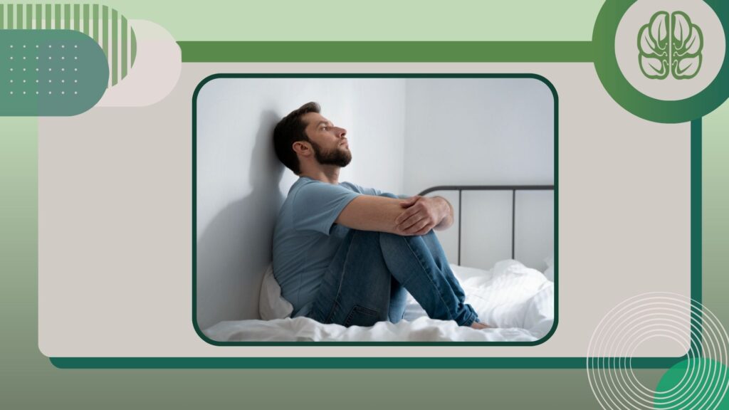 نقشه مغزی فرد افسرده